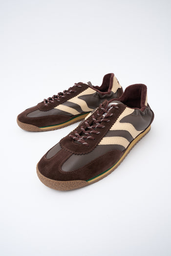 Tre Emme Sneaker Combi Dark Brown Uomo - 8