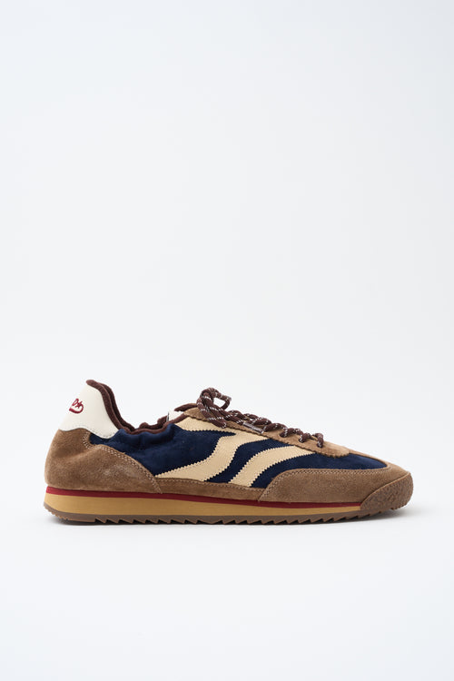 Tre Emme Sneaker Combi Taupe/sky Uomo - 1