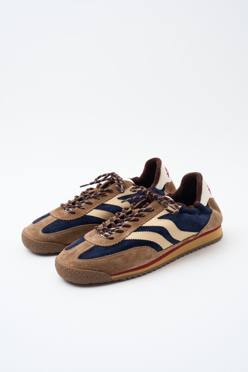 Tre Emme Sneaker Combi Taupe/sky Uomo - 2