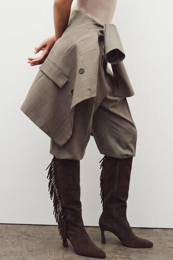 Tre Emme Stivale Marrone Donna - 8