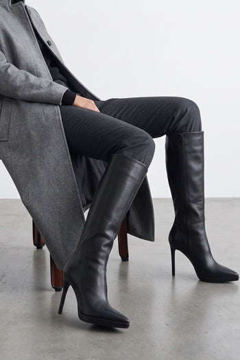 Tre Emme Stivale Nero Donna - 10