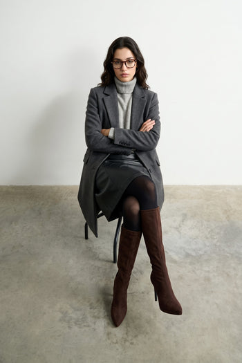 Tre Emme Stivale Marrone Donna - 10