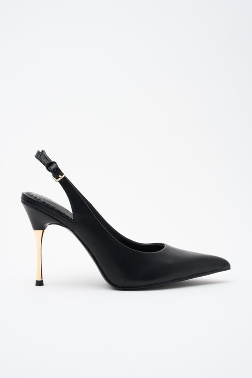 Tre Emme Slingback Nero Donna - 1