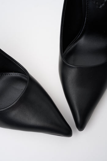 Tre Emme Slingback Nero Donna - 4