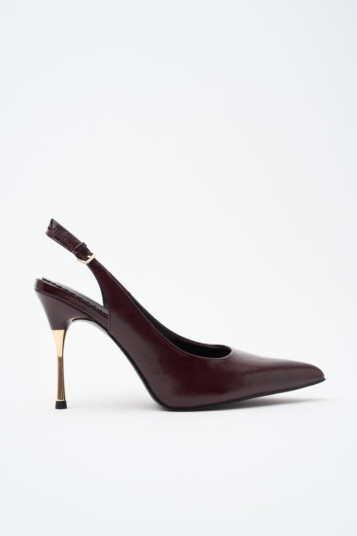 Tre Emme Slingback Bordeaux Donna - 1