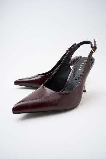 Tre Emme Slingback Bordeaux Donna - 6