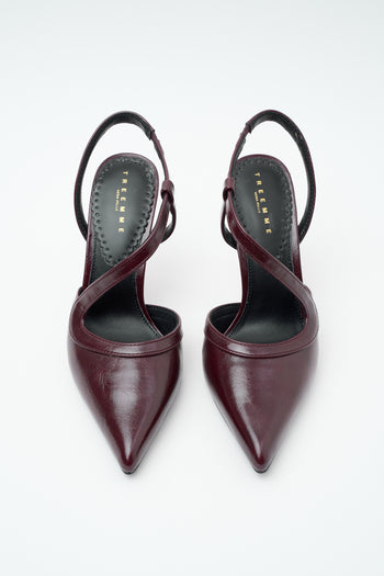 Tre Emme Slingback Bordeaux Donna - 3