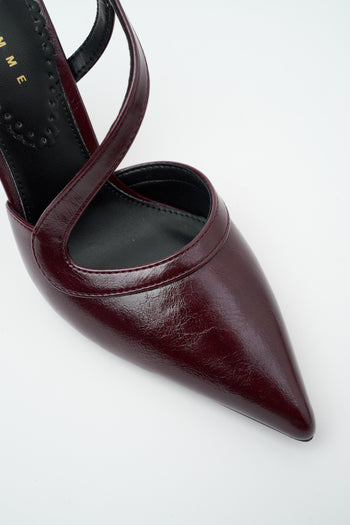 Tre Emme Slingback Bordeaux Donna - 4