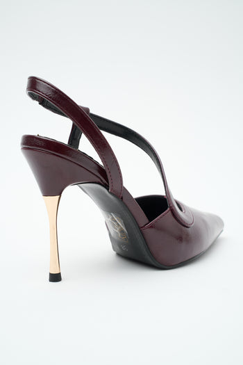 Tre Emme Slingback Bordeaux Donna - 5
