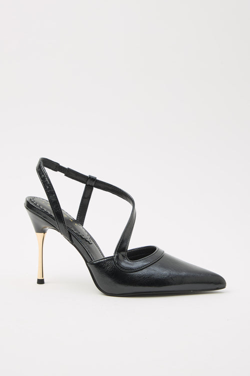 Tre Emme Slingback Nero Donna - 1