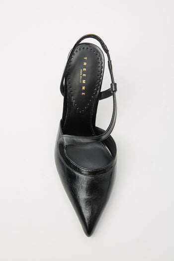 Tre Emme Slingback Nero Donna - 6