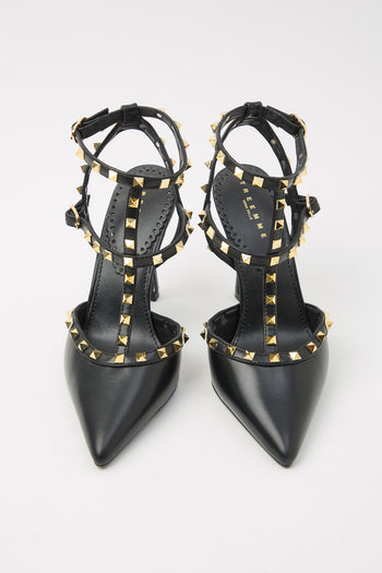 Tre Emme Slingback Nero Donna - 3