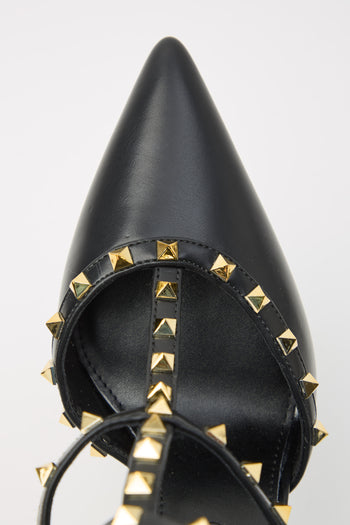 Tre Emme Slingback Nero Donna - 5
