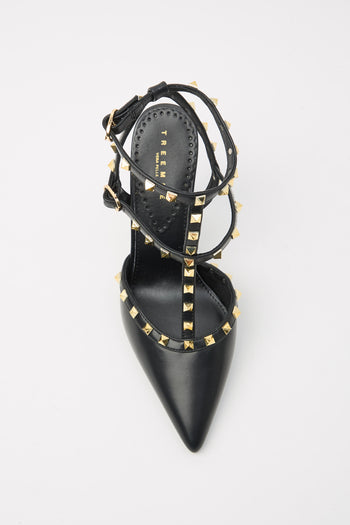 Tre Emme Slingback Nero Donna - 8