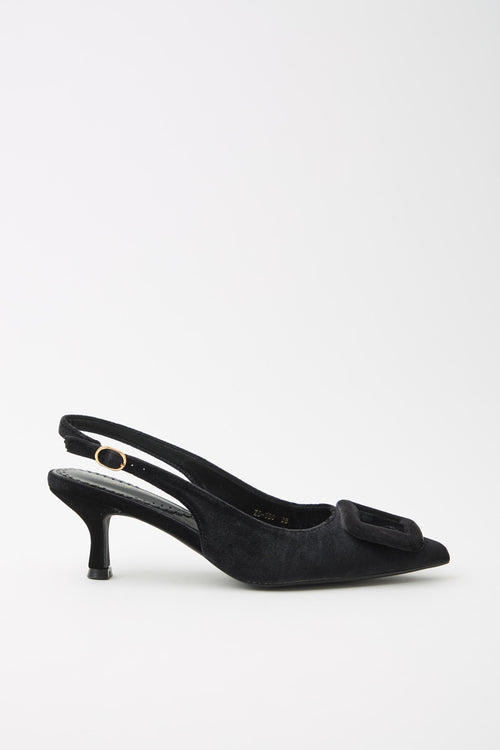 Tre Emme Slingback Black Donna - 1