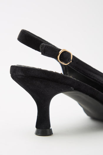 Tre Emme Slingback Black Donna - 8