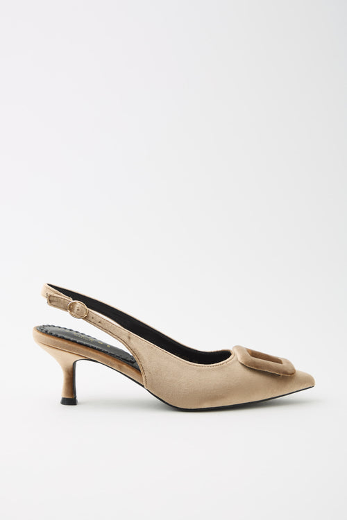 Tre Emme Slingback Khaki Donna - 1