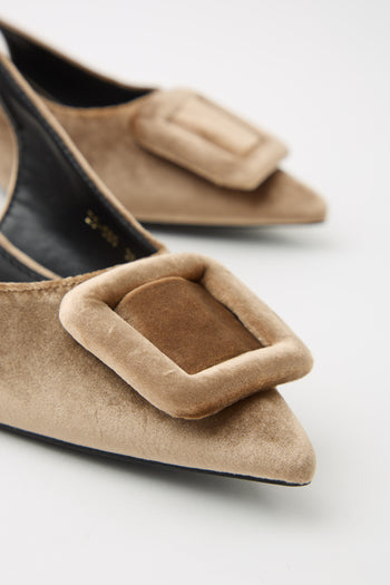 Tre Emme Slingback Khaki Donna - 5
