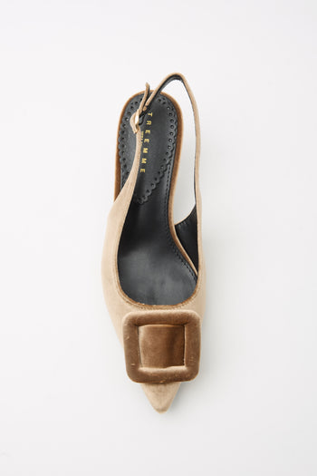 Tre Emme Slingback Khaki Donna - 6