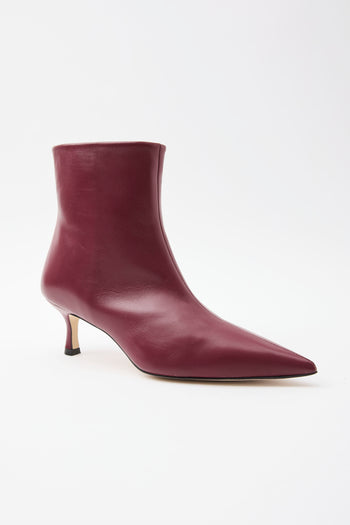 Tre Emme Stivaletto Bordaux Donna - 4