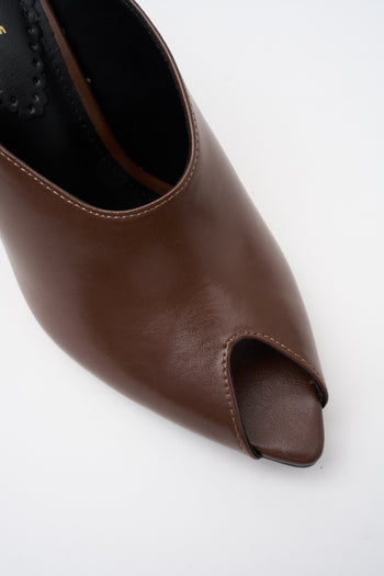 Tre Emme Slingback Brown Donna - 4