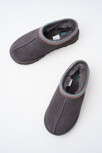 Ugg Ciabatta Dark Grey Donna - 5
