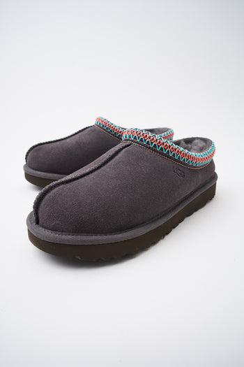 Ugg Ciabatta Dark Grey Donna - 7