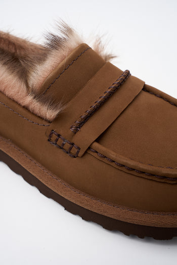 Ugg Mocassino Dark Chesnut Donna - 4