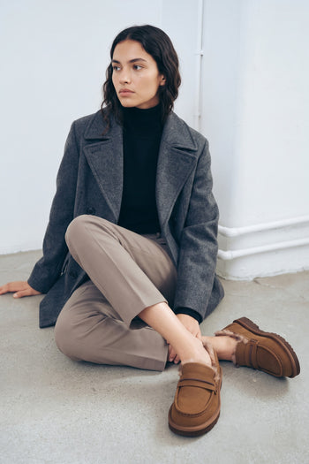 Ugg Mocassino Dark Chesnut Donna - 8