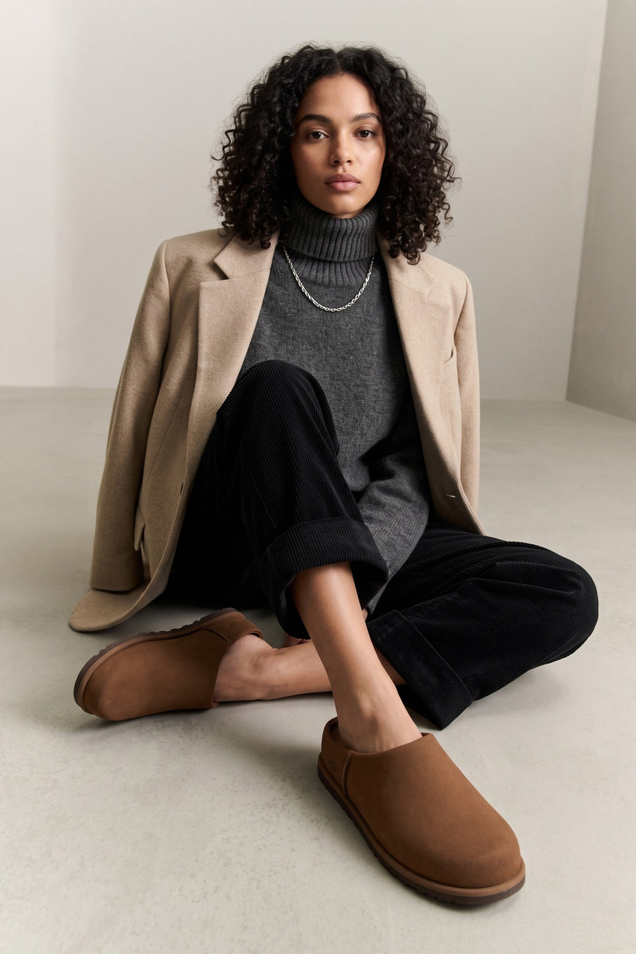 Ugg Sabot Dark Chesnut Donna