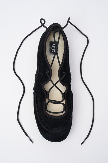 Ugg Ballerina Black Donna - 6