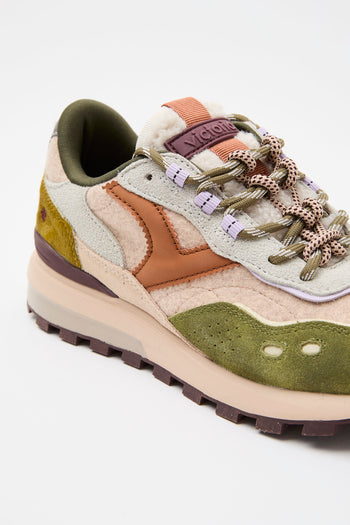 Victoria Sneaker Kaki Donna - 5