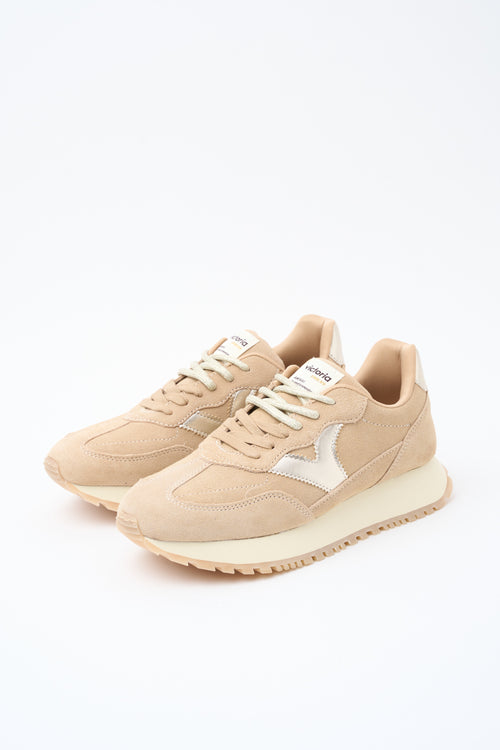 Victoria Sneaker Beige Donna - 2