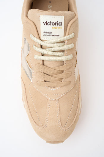 Victoria Sneaker Beige Donna - 3