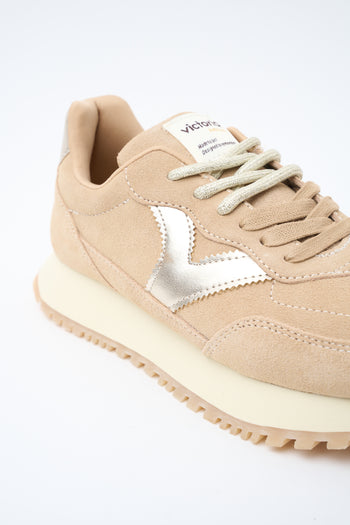 Victoria Sneaker Beige Donna - 4