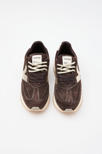 Victoria Sneaker Marron Donna - 3