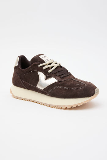 Victoria Sneaker Marron Donna - 4