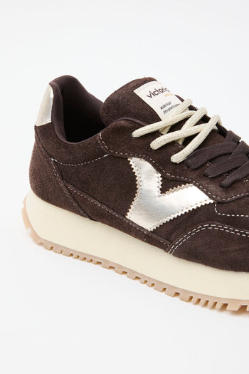 Victoria Sneaker Marron Donna - 5