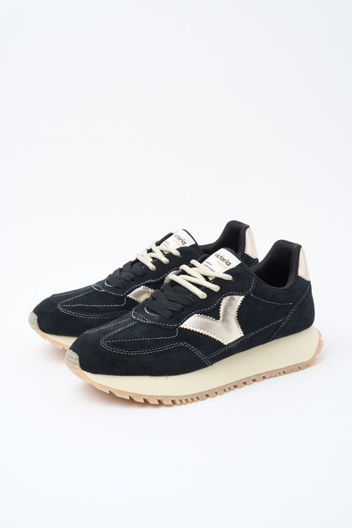 Victoria Sneaker Negro Donna - 2