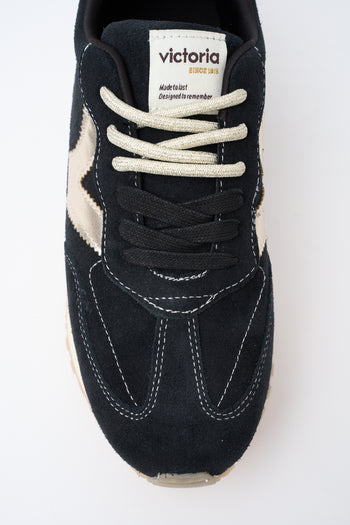 Victoria Sneaker Negro Donna - 3