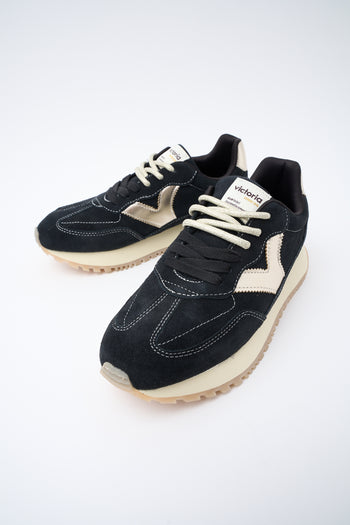Victoria Sneaker Negro Donna - 8