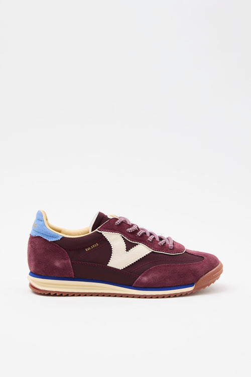 Victoria Sneaker Burdeos Donna - 1
