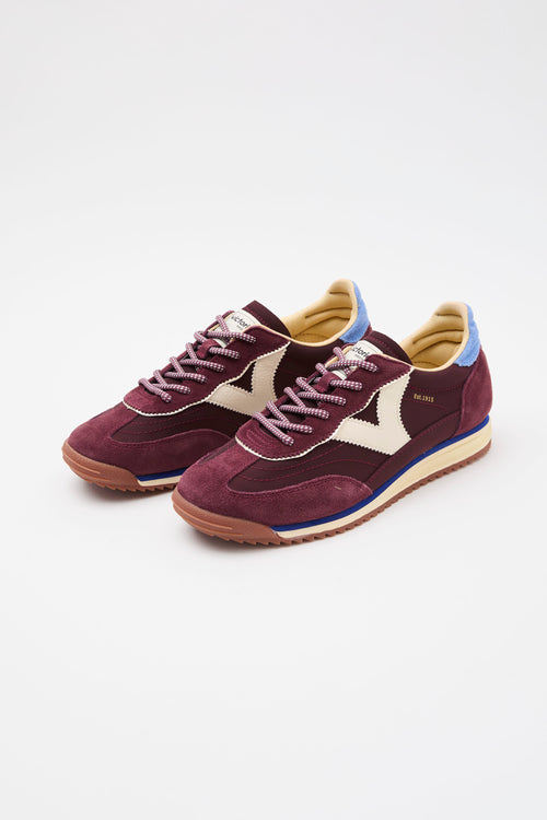 Victoria Sneaker Burdeos Donna - 2