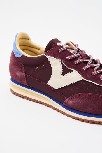 Victoria Sneaker Burdeos Donna - 5