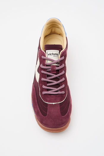 Victoria Sneaker Burdeos Donna - 6