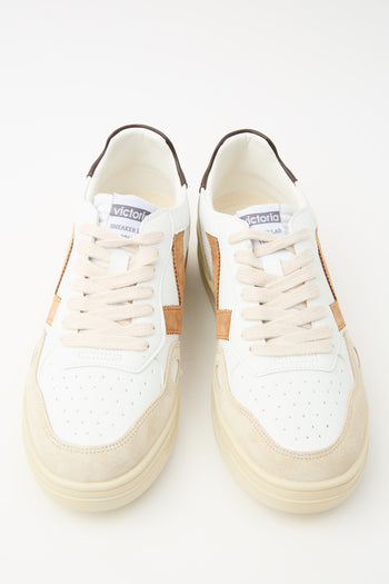 Victoria Sneaker Camel Uomo - 3