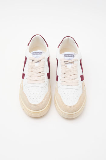 Victoria Sneaker Burdeos Uomo - 3