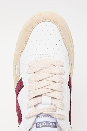 Victoria Sneaker Burdeos Uomo - 7