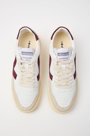 Victoria Sneaker Burdeos Uomo - 8