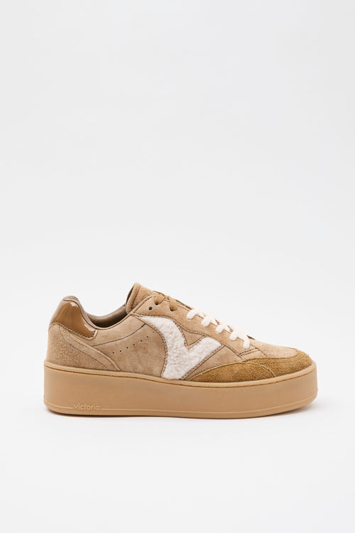 Victoria Sneaker Taupe Donna - 1